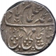 Silver Rupee of Shah Alam II of Saharanpur Mint.