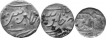 Silver Rupee(3) of Shah Alam II of Pratabgarh.