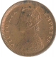 Copper One Twelveth Anna Coin of Victoria Empressof Calcutta Mint of 1886.