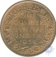 Copper Quarter Anna of King George VI of Bombay Mint of 1938.