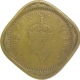 Copper Nickel Two Annas Coin of King George VI of Lahore Mint of 1944.