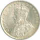 Silver Two Annas Coin of King George V of Calcutta Mint of 1915.