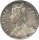 Silver Rupee Coin of  Victoria Empress of Bombay Mint of 1885.