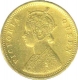 One Gold Mohur Coin of Victoria Queen of 1862.