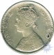 Error Silver Rupee Coin of Victoria Queen of Bombay Mint of 1862.