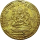 Gold Hindu Token of  Late 20th century.