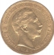 Gold Twenty Mark of Germany of 1900.