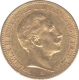 Gold Twenty Mark of Germany of 1893.