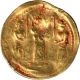 Gold Dinar Coin of Ohrmazd (Hormizd) II of Sasanian Kingdom.