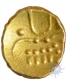 Gold Fanam Coin of   Zamorins.