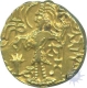 Gold Dinar Coin of  Kipanada  of  Kushan Dynasty.