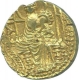 Gold Dinar Coin of  Kipanada  of  Kushan Dynasty.