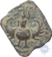 Lead Squire  Coin of  of Kumaragupta I of Gupta Empire.