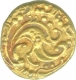 Rare Gold Gajapati Pagoda Coin of Western Ganga Dynasty.