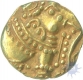 Rare Gold Gajapati Pagoda Coin of Western Ganga Dynasty,