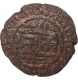 Copper Kasu Coin of Aravidu Dynasty of Vijayanagar Empire.