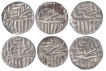 Silver Mahmudi coin of akbar of Mulher Mint.