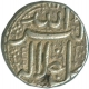 Silver One Rupee Coin of Akbar of Ahmadabad Mint.