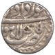 Silver Rupee Coin of Akbar of Lahore Mint.