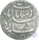 Silver Rupee Coin of Jahangir nur ud din Muhammad of Ahmadabad Mint.