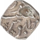 Extremely Rare Silver  Two Anna Coin of Aurangzeb alamgir of Ujjain Mint.