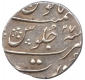 Silver Half  Rupee Coin of Muhayyi ud din Aurangzeb Alamgir of Surat mint.