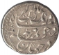 Silver Rupee Coin of Aurangzeb Alamgir of Burhanpur Mint.