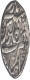 Silver Rupee Coin of Muhammad shah of Adoni Imtiyazgarh Mint.