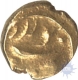 Unlisted Gold Fanam Coin of Alamgir II of Kolar Mint.