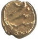 Unlisted Gold Fanam Coin of Alamgir II of Kolar Mint.