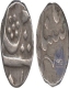 Silver Half Rupee Coins  of khande Rao and Sayaji Rao of Baroda State.