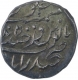 Extremely Rare Silver One Sixteenth Rupee Coin of Mir Mahbub Ali Khan of Hyderabad State.