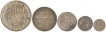 Silver Coins of Fatteh Singh of Mewar State.