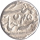 Silver Quarter Rupee Coin of Arkat of India French.