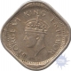 Cupro Nickel Half Anna Mule Issue Coin King George VI of Bombay Mint of 1946.