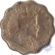 Cupro Nickel One  Anna Coin  of King Edward VII of  Bombay Mint of 1909.