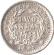 Silver Two  Annas Coin of Victoria Queen of Calcutta Mint of 1841.