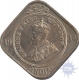 Cupro Nickel  Two  Annas Coin of King George V of Calcutta Mint of  1934.