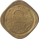 Nickel Brass Two  Annas Coin of King George VI of  Bombay Mint of 1943.