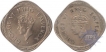 Nickel Brass Two  Annas Coins of King George VI of  Calcutta Mint of 1946.