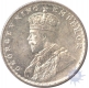 Silver Half Rupee Coin of King George V of  Bombay Mint of 1917.