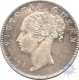 Silver One Rupee Coin  of Victoria Queen  of  Calcutta Mint of 1840.