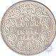 Silver One Rupee  Coin  of Victoria Empress of  Bombay Mint of 1885.