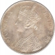 Silver One Rupee Coin of  Victoria Empress  of  Bombay Mint of 1898.