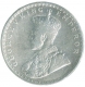 Silver One Rupee Coin  of  King George V of Calcutta Mint of 1911.