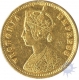 Gold Mohur Coin of Victoria Empress of Calcutta Mint of 1885.