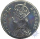 Silver One Twelfth Anna Coin of Victoria Empress  of  Bombay Mint of 1897.