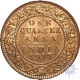 Roll of Bronze One Quarter Anna of King George V.