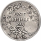 Silver One Rupee Counter Marked Coin of King William IIII of British India.