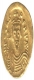 Unlisted Rare Gold solidus coin of Focas of Byzantine Empire.